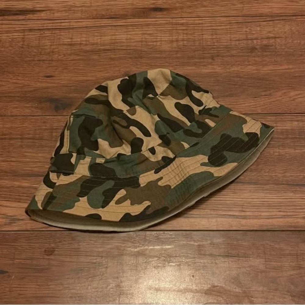 100% Cotton Camouflage Bucket Hat
